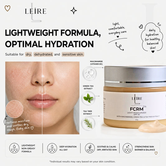 FCRM Moisturizer SPF30 with Niacinamide, Green Tea and Tea Tree Extract