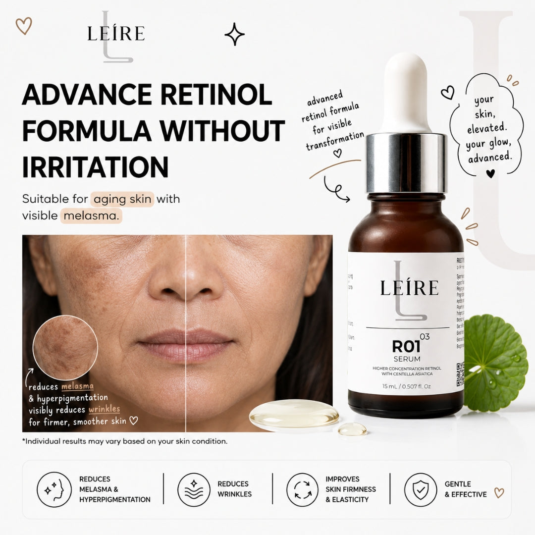 R01 Serum (Retinol .1% with Centella Asiatica)