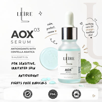 AOX SERUM (Antioxidants with Centella Asiatica)
