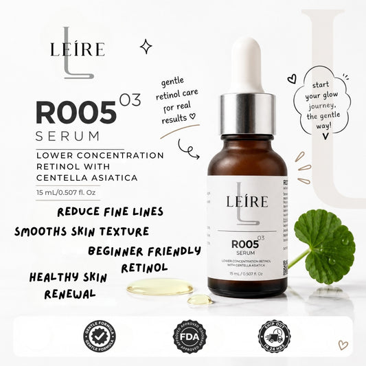R005 Serum (Retinol .05% with Centella Asiatica)