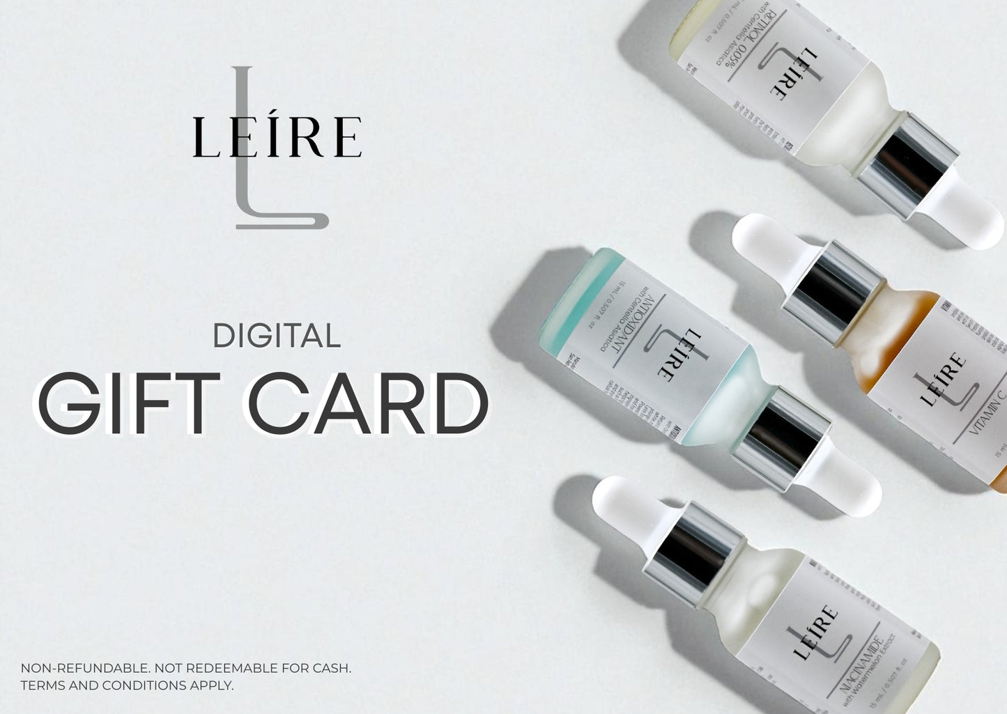 LEÍRE Skincare Gift Card